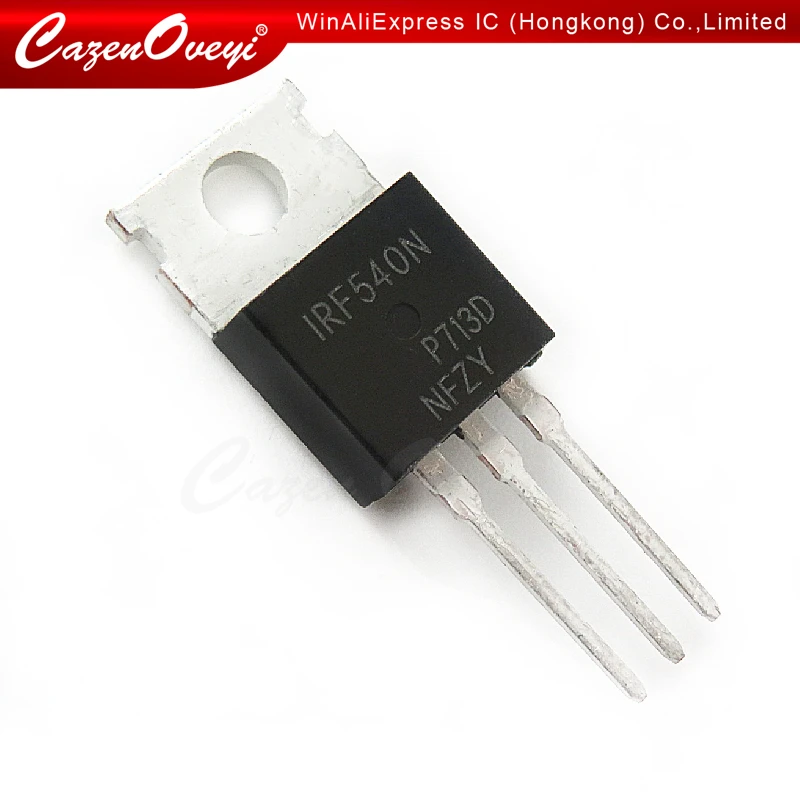 10pcs/lot IRF540NPBF IRF540N IRF540 TO-220 100V 33A MOS transistor N channel new original In Stock