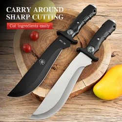 Outdoor Camping Knife, Outdoor Portable Straight Knife, Portable Knife, Multifunctional High Hardness Knife