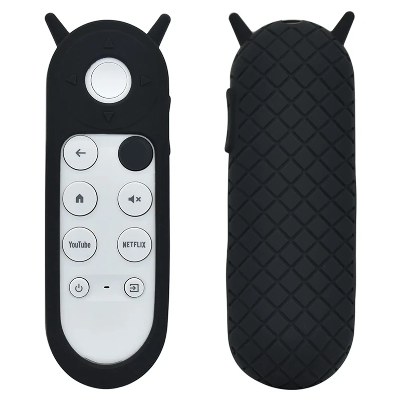 Silicone Cover For Google Chromecast 2020 Remote Control Antislip Antifall Remote Control Case Easy Install Easy To Use