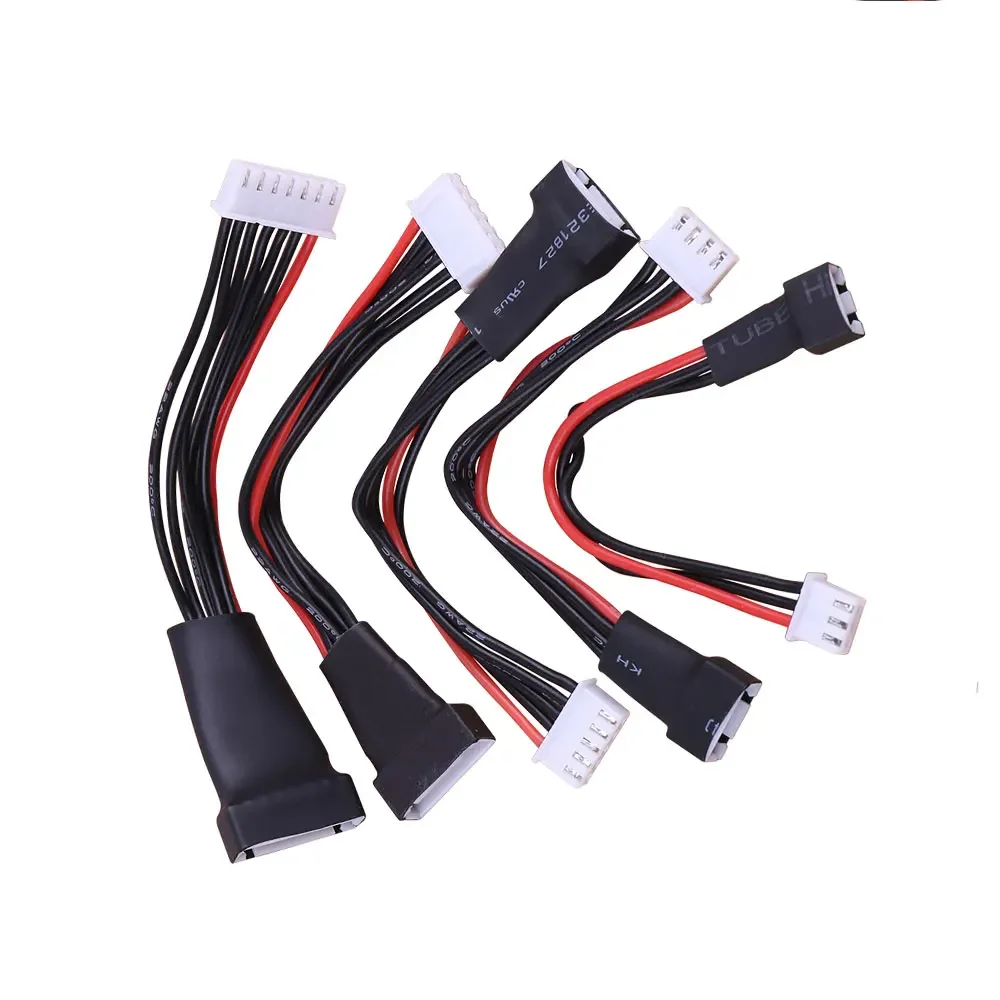 5pcs/lot JST-XH 2S/3S/4S/6S 20cm 22AWG Lipo Balance Wire Extension Charge Cable Lead Cord For RC Battery charger Car Boat Toys