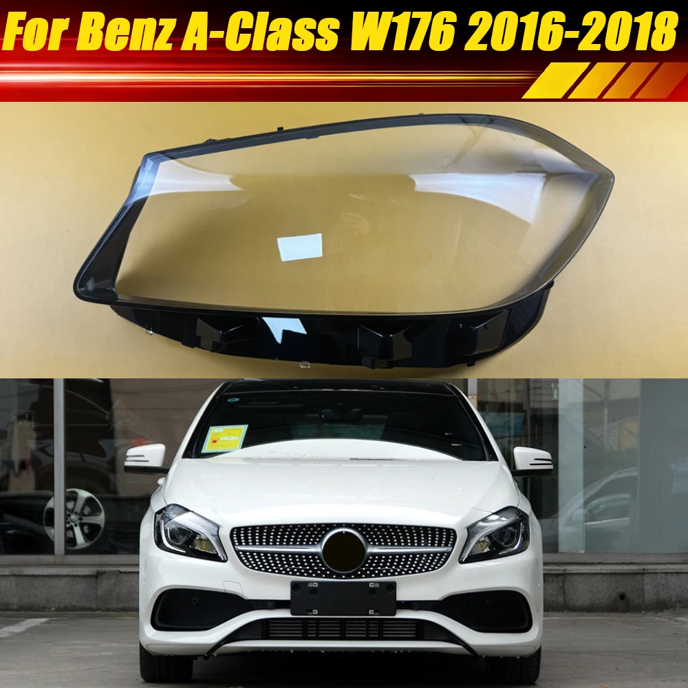 

Для Mercedes-Benz A-Class W176 A180 A200 A260 A45 AMG 2016 2017 2018: Корпус фары, крышка фонаря, плафон, линза фары