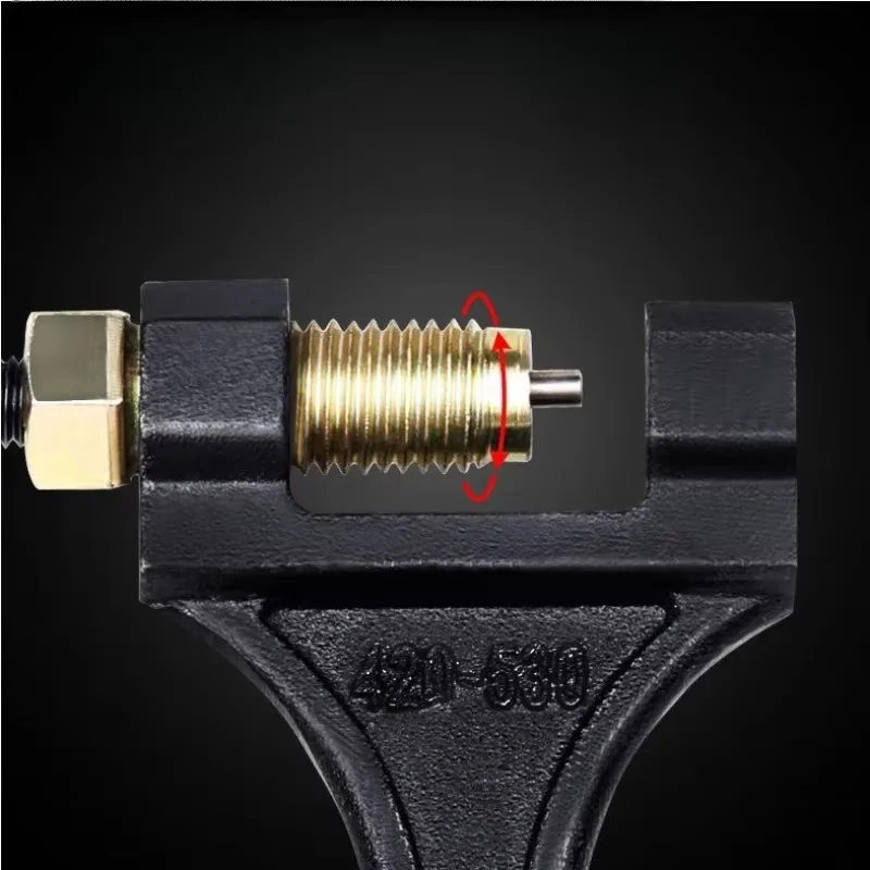 Lyr Chain Link Removal Separator Motor Chain Breaker Riveting Tool 420-530 Motorcycle Parts Repair Tool Motorcycle Chain Breaker view 6