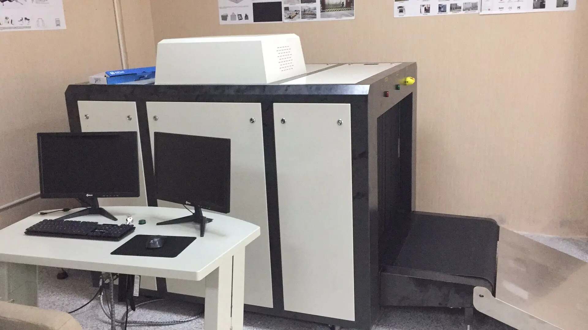 High-Speed Railway Computerized X-Ray Screening Equipment Security Scanner