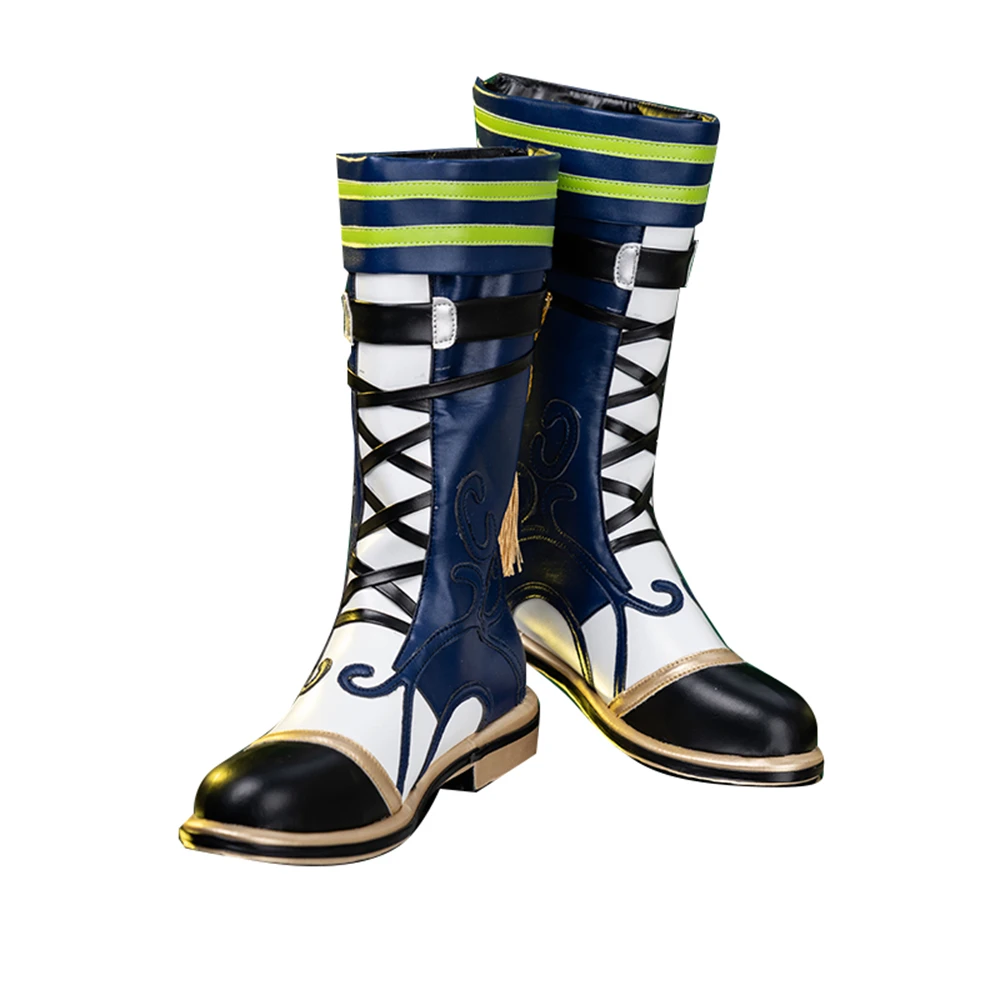 Tênis Tighnari Cosplay, Botas Genshin Impact Game