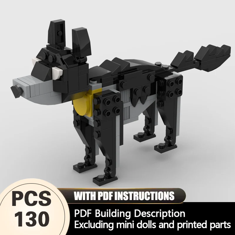 Creators Animal Series Model MOC Building Bricks Great Dane Dog Modular Technology Gifts Holiday Assemble Children Toys Suit