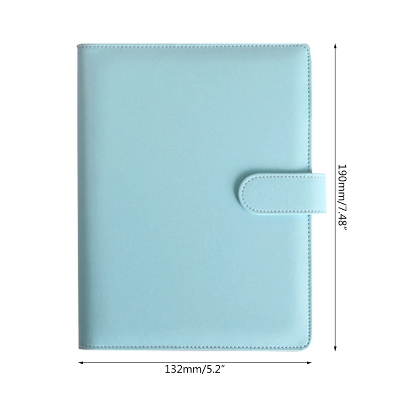 A6Rings Binder Money Budget Binder กระเป๋าสตางค์ประหยัดเงิน Budget Planner เงินสดซองสำหรับ Home & Holiday