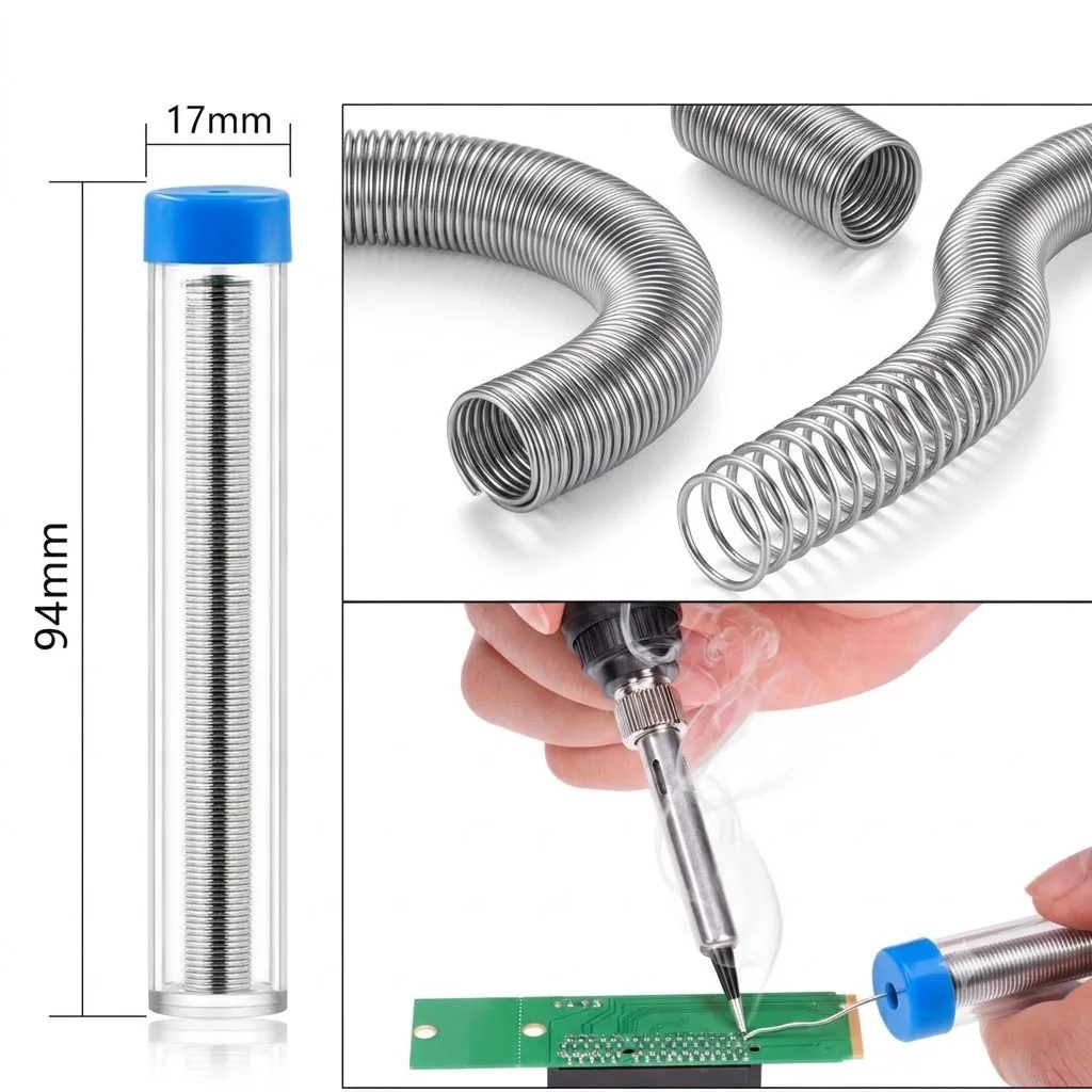 60W Adjustable Temperature Soldering Iron Electric Welding Solder Iron Tool US/EU/UK /AU Plug For PCB Repair view 4