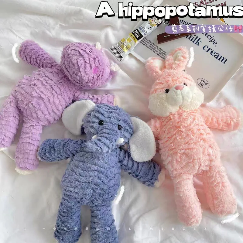 Aranyos majd Lakályos Babaarcú de nem okos nő Plüss Gyermek- Elefánt Alvás Babaarcú de nem okos nő Tulaj gyerekek Kisded Lágy aranyos Töltött plushie Töltött Állat