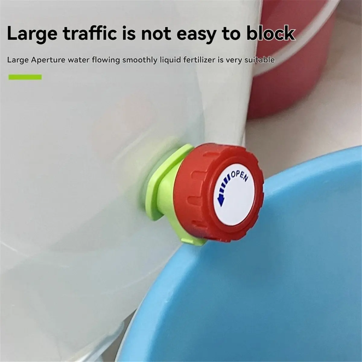 ABFS Faucet Water Dispenser Beverage Cooler Replacement Faucet Outdoor Faucet Large Diameter Bucket Switch Valve