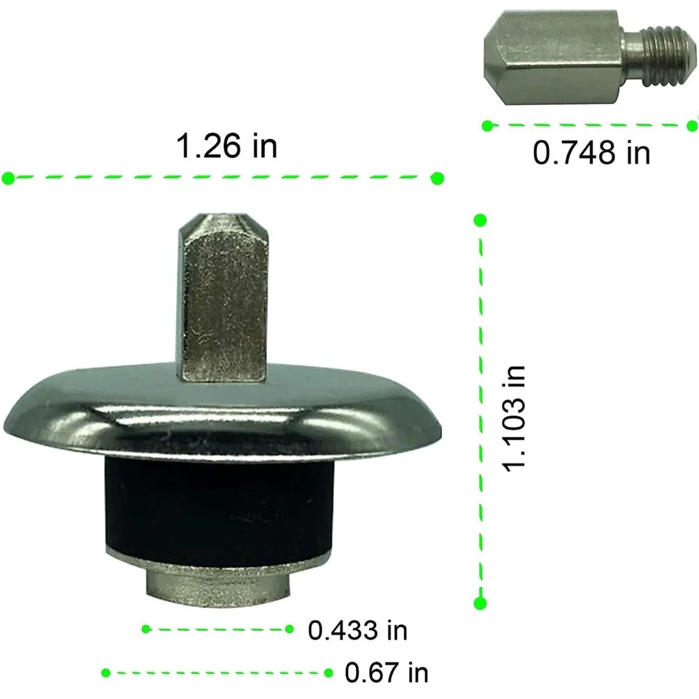 Blenders Drive Pin Stud Replacement Part Square Metal compatible with Oster & Osterizer Blenders