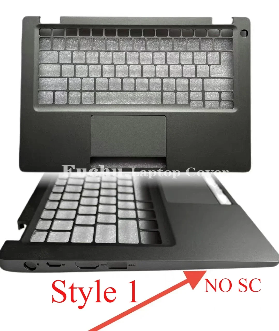 جديد لأجهزة الكمبيوتر المحمول DELL Latitude 5310 E5310 LCD الغطاء الخلفي/الإطار الأمامي/وسادة النخيل/الغطاء السفلي الغطاء العلوي #4