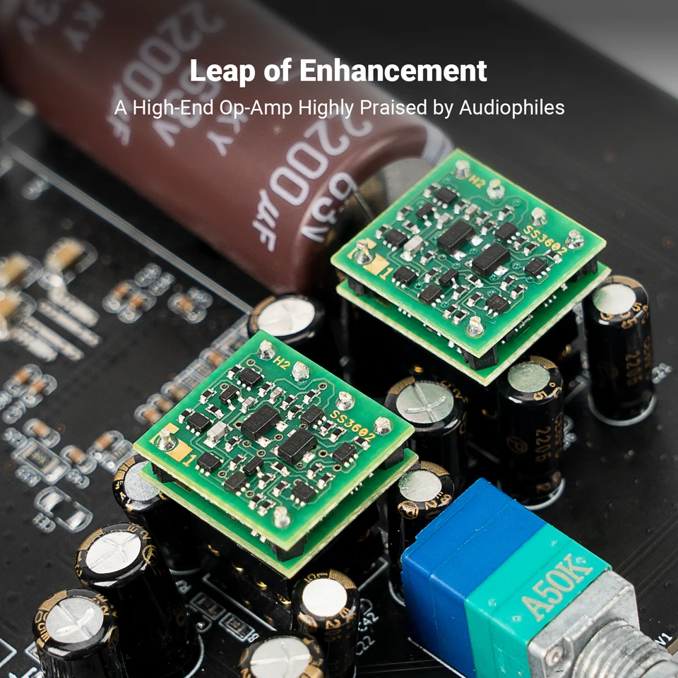 1-2 個の交換用 OP チップ MUSES02 OPA2604AP OPA2134PA Sparkos Labs