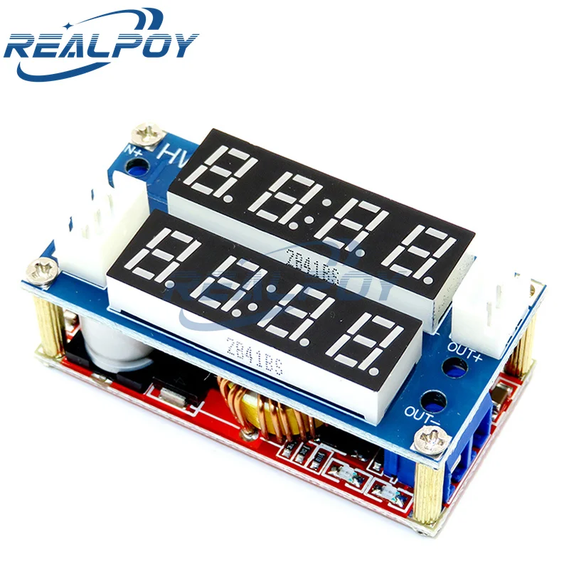 XL4015 5A Adjustable Power CC/CV Step-down Charge Module LED Driver Voltmeter Ammeter Constant current constant voltage