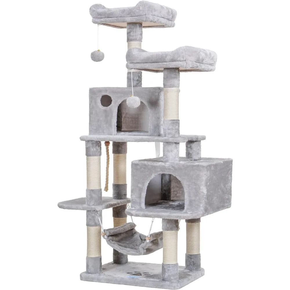 

Tree for Cats Cats and Pets Perch Hammock for Kittens Cat Tree Condo Furniture With Sisal-Covered Scratching Posts Free Shipping