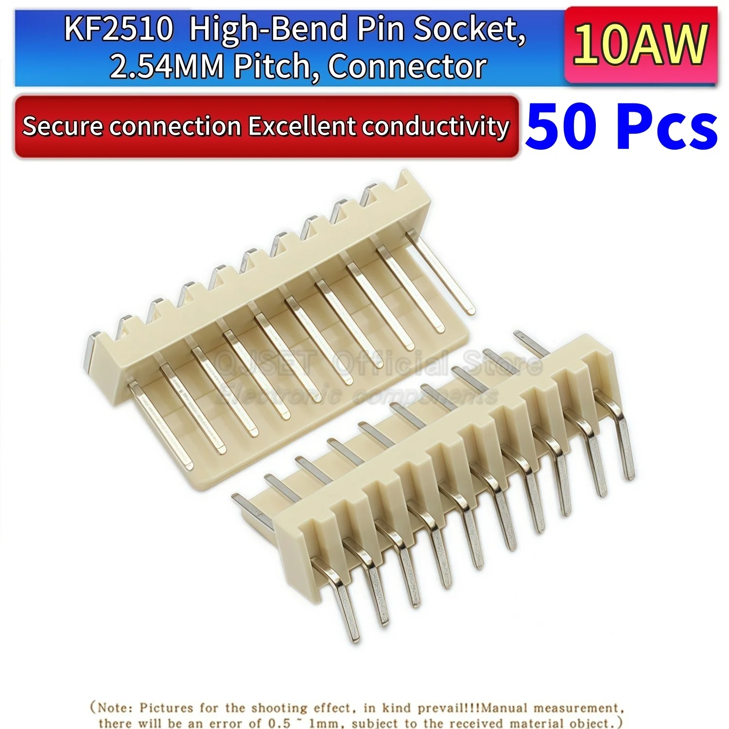 50Pcs KF2510 Stecker 2,54mm Pitch 2P-12Pin Gerade/Gebogene Männlich Weiblich Buchse Gehäuse Stecker Pin Header Crimp Terminals KF-2510
