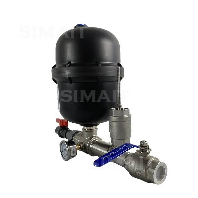 2 Inch Stainless Hydraulic Ram Pump Kit | Custom Design Water Hammer Pump | Off-Grid Water Pump for Irrigation