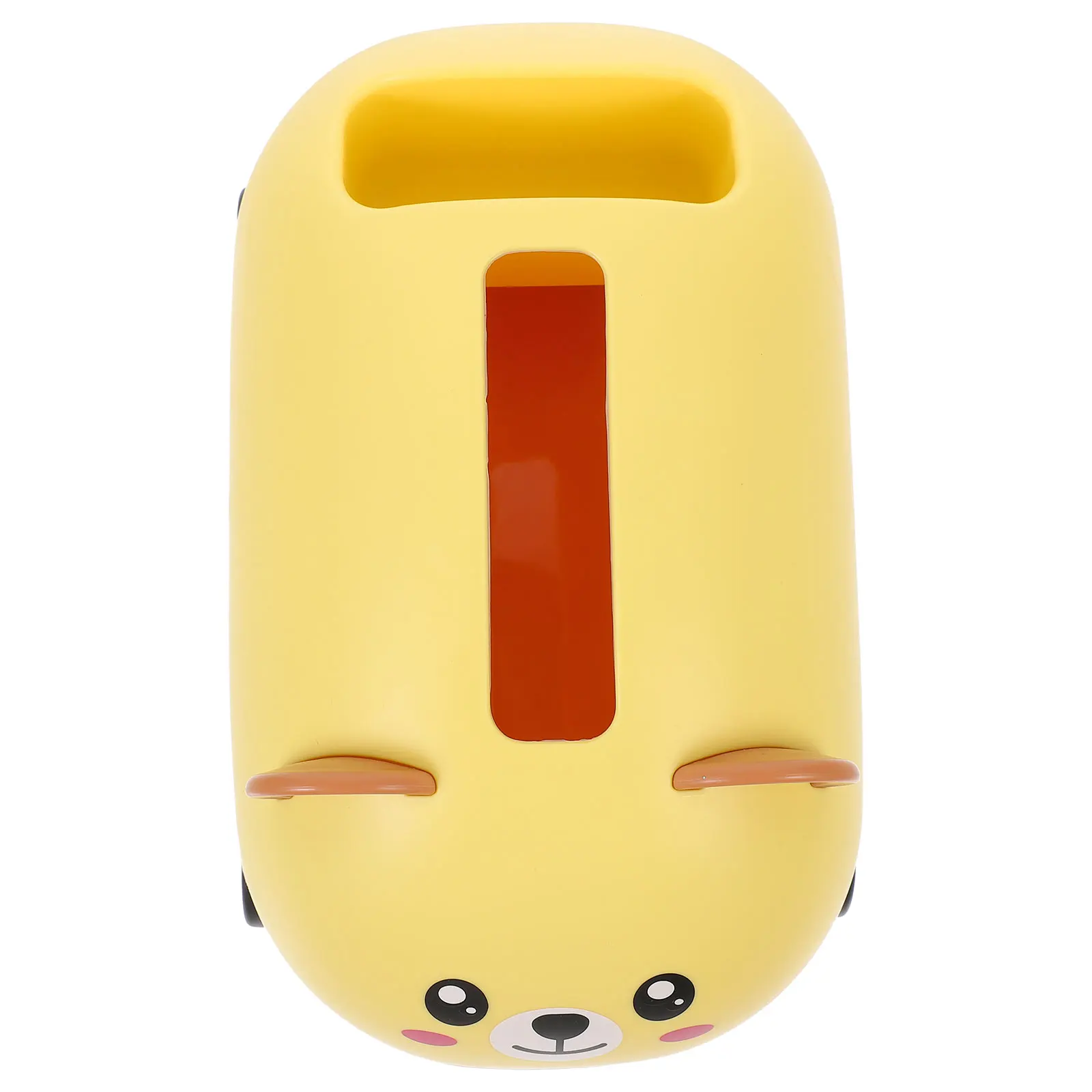 

Cute Tissue Box Napkin Dispenser Holder Lemon Yellow PP Material Multifunctional Facial Tissues Storage Home Decor Bedroom