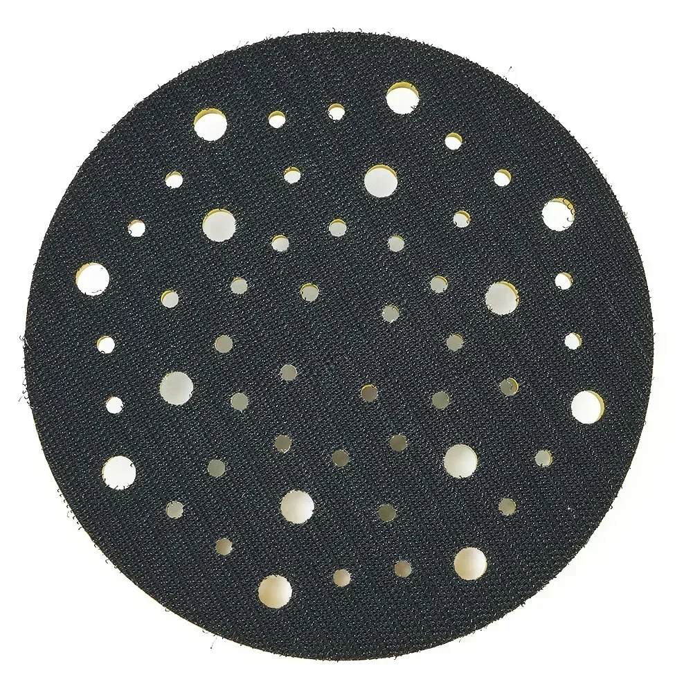 Hot Practical Pratical Useful Backing Pad Plant Labels Disc Dust Tool 52 Holes 6 Inch Backing For-MIRKA Hook&Loop