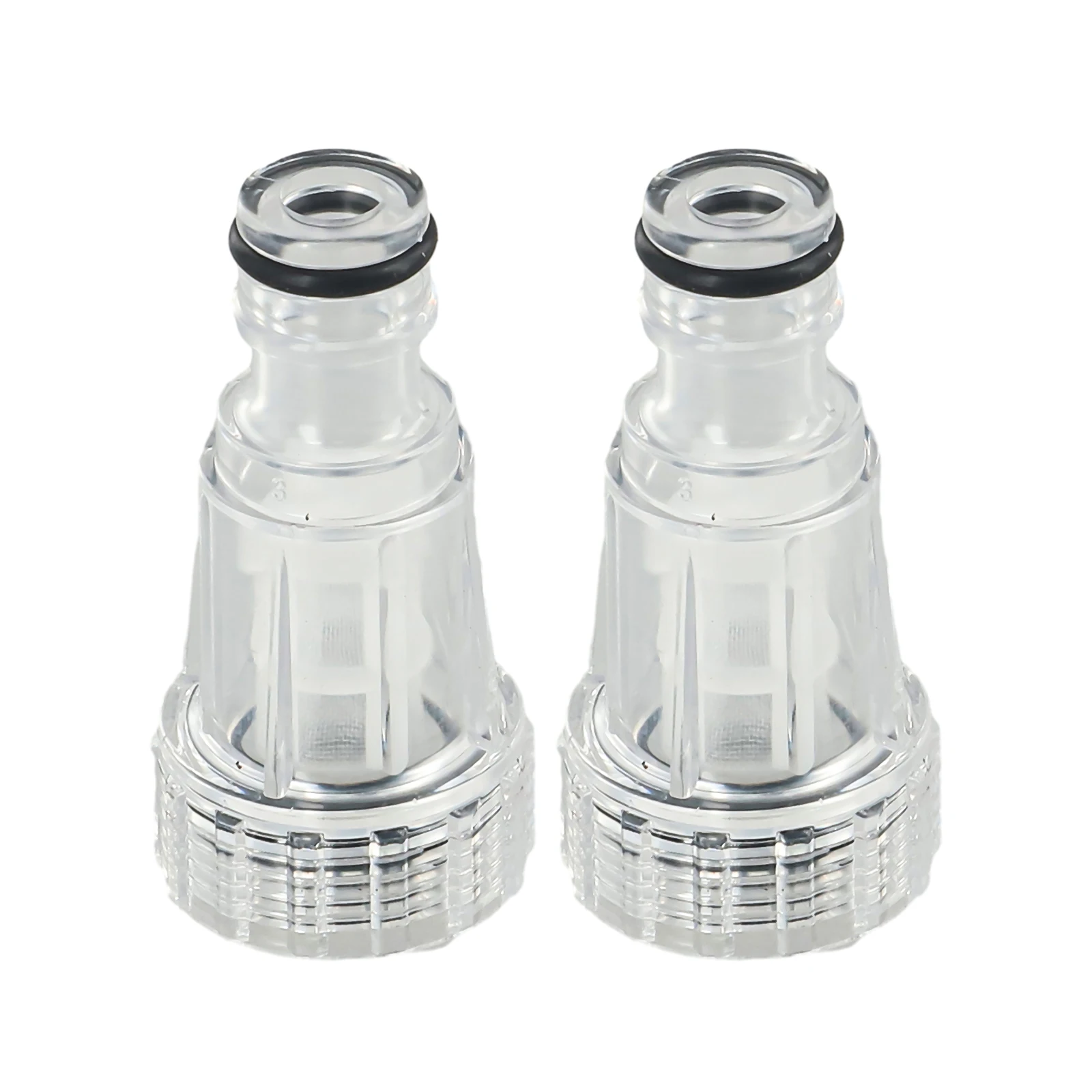 Car Clean Washer Water Filter 2pcs Adapter Cleaning Connection High-Pressure Thread Faucet Cleaning Machine Nozzle