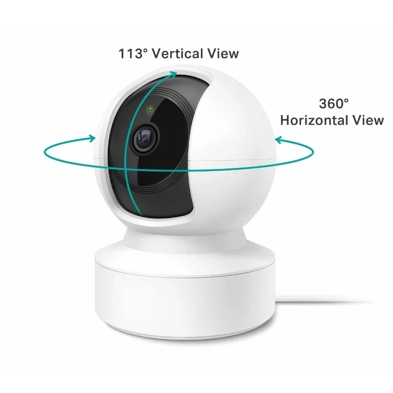 

Two-Way Audio, Night Vision, SD Card Storage 2K HD Pan Tilt Home Wi-Fi Security Camera, Motion Detection, Free Shipping