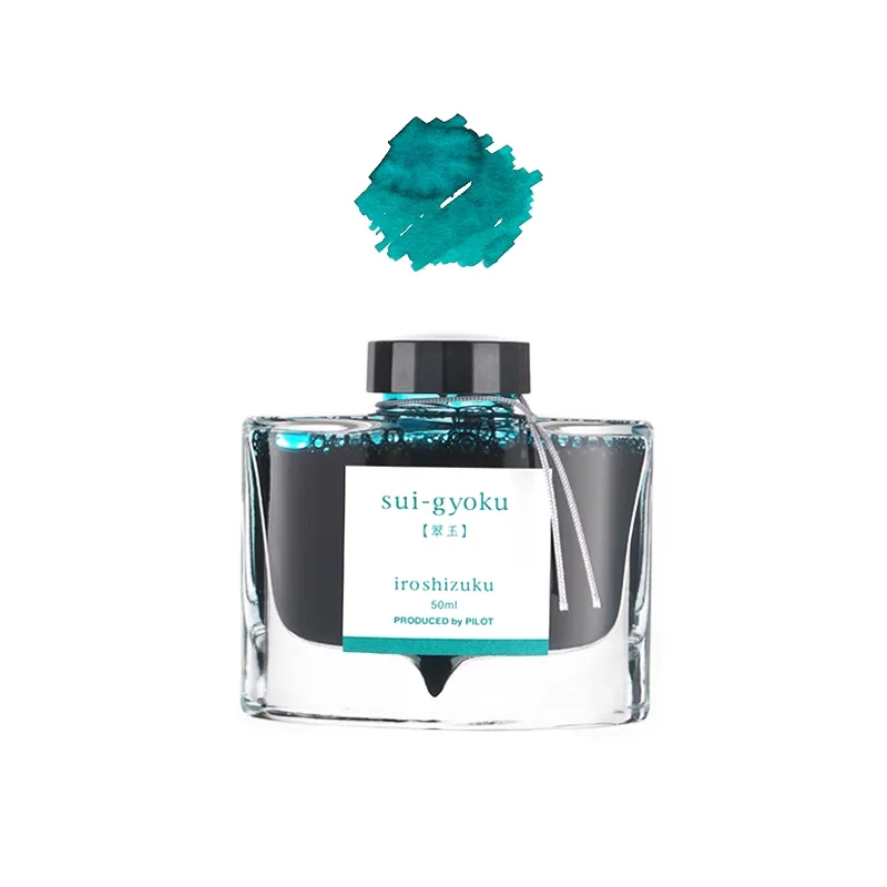 PILOT Original Japan Iroshizuku Bokusui Tinte Färbung Tinte liefert Tinte liefert Natürliche Farbe 50 ML 24 Farben
