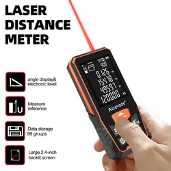 Aicevoos Digital Laser Rangefinder 50M 70M 100M 120M Laser Distance Meter Trena Laser Tape Measure Roulette Range Finder