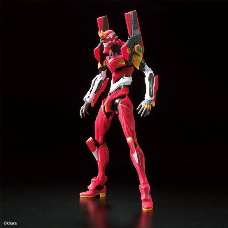 Bandai RG EVA Neon Genesis Evangelion Assembly Model No.2 Asuka Figure Ornament Plastic Assembly Kids Educational Toys Gift