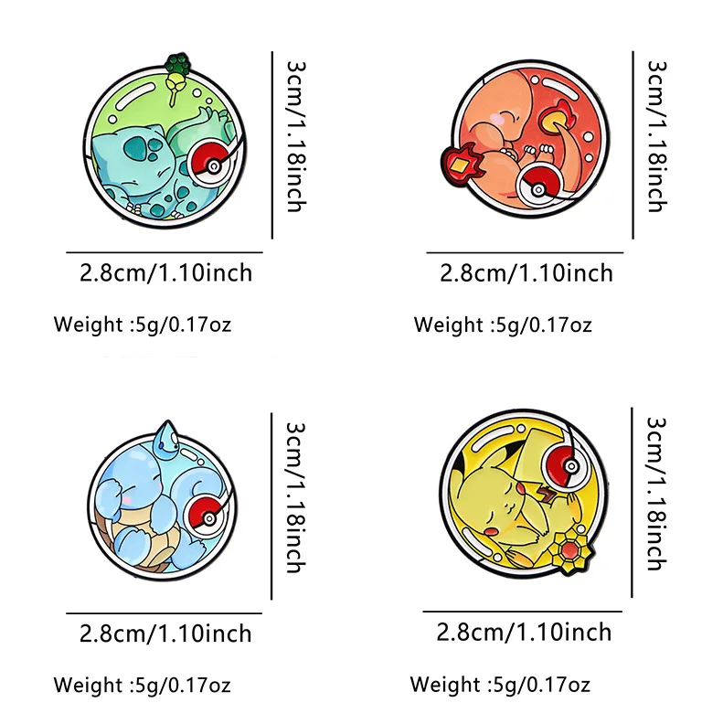 4-13pcs Cute Duck Enamel Pin Cartoon Animals Brooch For Coat Brooch Set Fashion Lapel Badges Jewelry Gift for Friends image 3