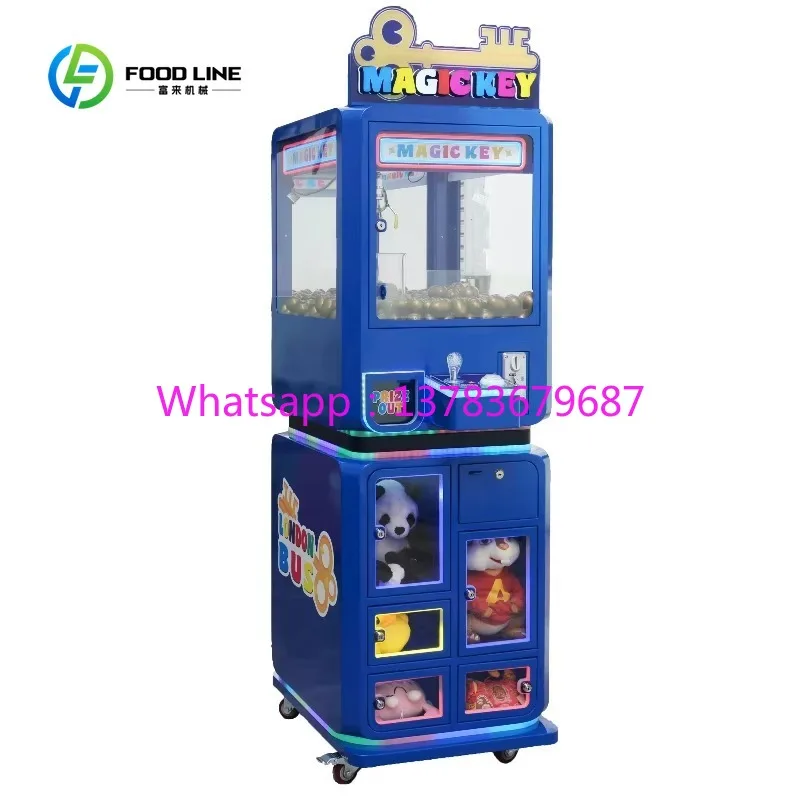 

Customized High Revenue Coin-Operated Claw Crane Toy Machine for Commercial Arcade Mall Supermarket Amusement Game Room Use