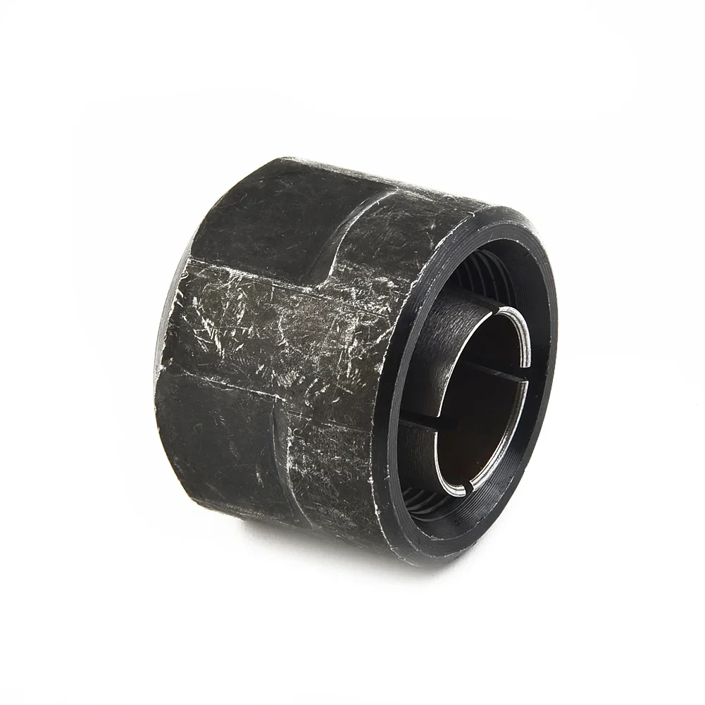 Hand Tools Collet Nut 22.5 * 27mm Hardness Strength Easy To Install Reliable Metal Black Replaceable Practical
