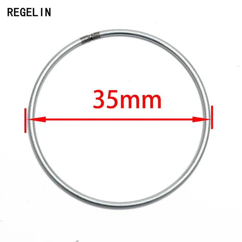 REGELIN Dream Catcher Reve Cirkel Ringen Bevindingen Opknoping Ronde cercle metalen giet attrape reve Netto Sieraden DIY 10 pcs 35 -200mm