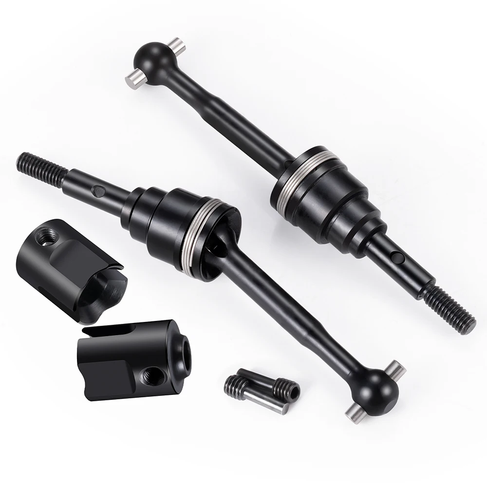 TRINOOD ﻿ Tasse de différentiel CVD en métal avant/arrière pour T-Raxxas Mini Slash 1/16, pièces et accessoires de mise à niveau pour camion de short course.