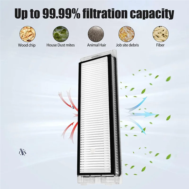 -N21R Accessory Set For Roborock Q Revo/Roborock P10 Robot Vacuum Cleaner Replacement Parts