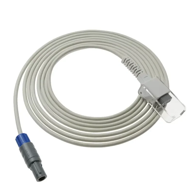 

Compatible for MIN*DRAY MEC 1000/2000 PM 7000/8000/9000 Edan Adapter Cable SPO2 Extension Probe Sensor