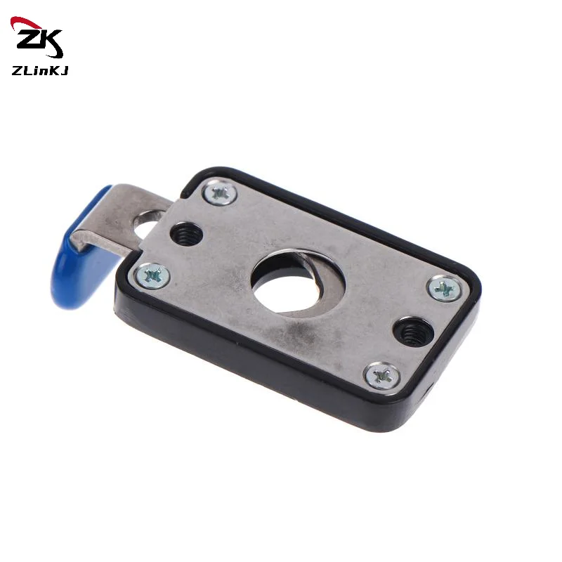 12MM Led Pacht Screen Spring Fast Box Lock Stainless Steel Connection Lock For Rental Leasing Box Side Hook Large Screen Handle