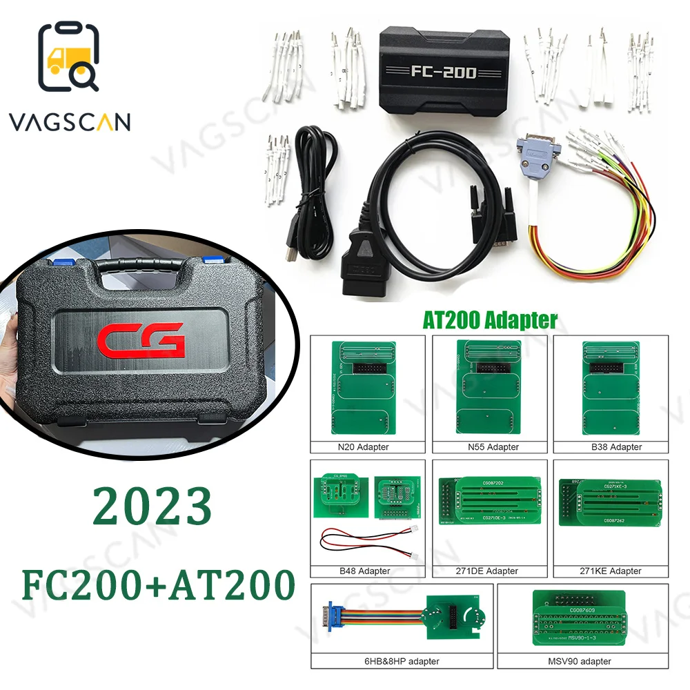 

AT200 ECU Programmer FC200 FC-200 Full Version with Activated Support 4200 ECUS & 3 Operating Modes Upgrade of AT200