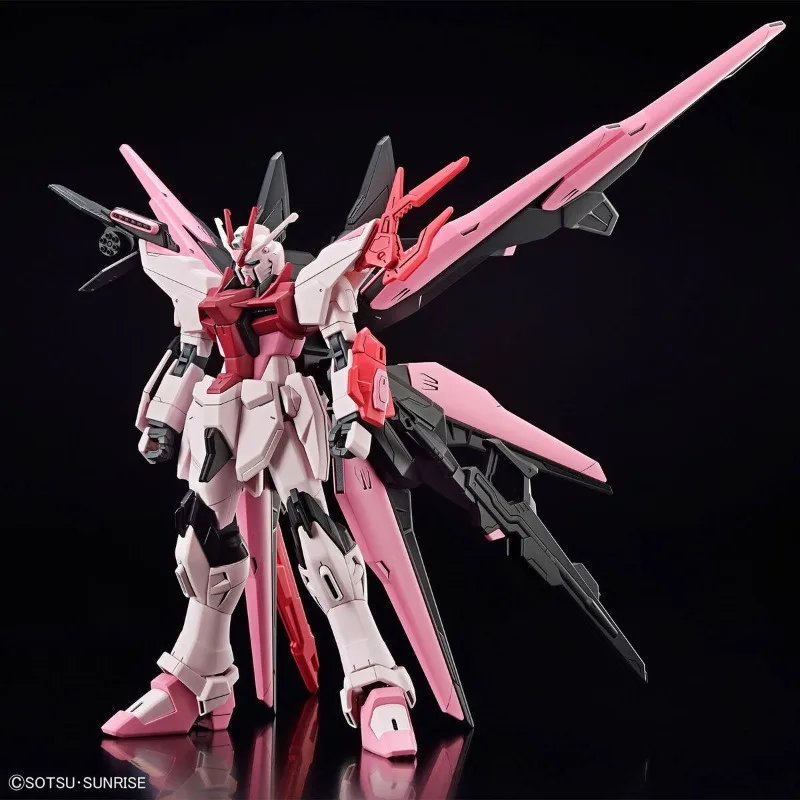 100% Oryginalny, dostępny od ręki Bandai HG 1/144 GUNDAM PERFECT STRIKE FREEDOM ROUGE Figurka Anime do Składania, Model Kolekcjonerski, Prezent