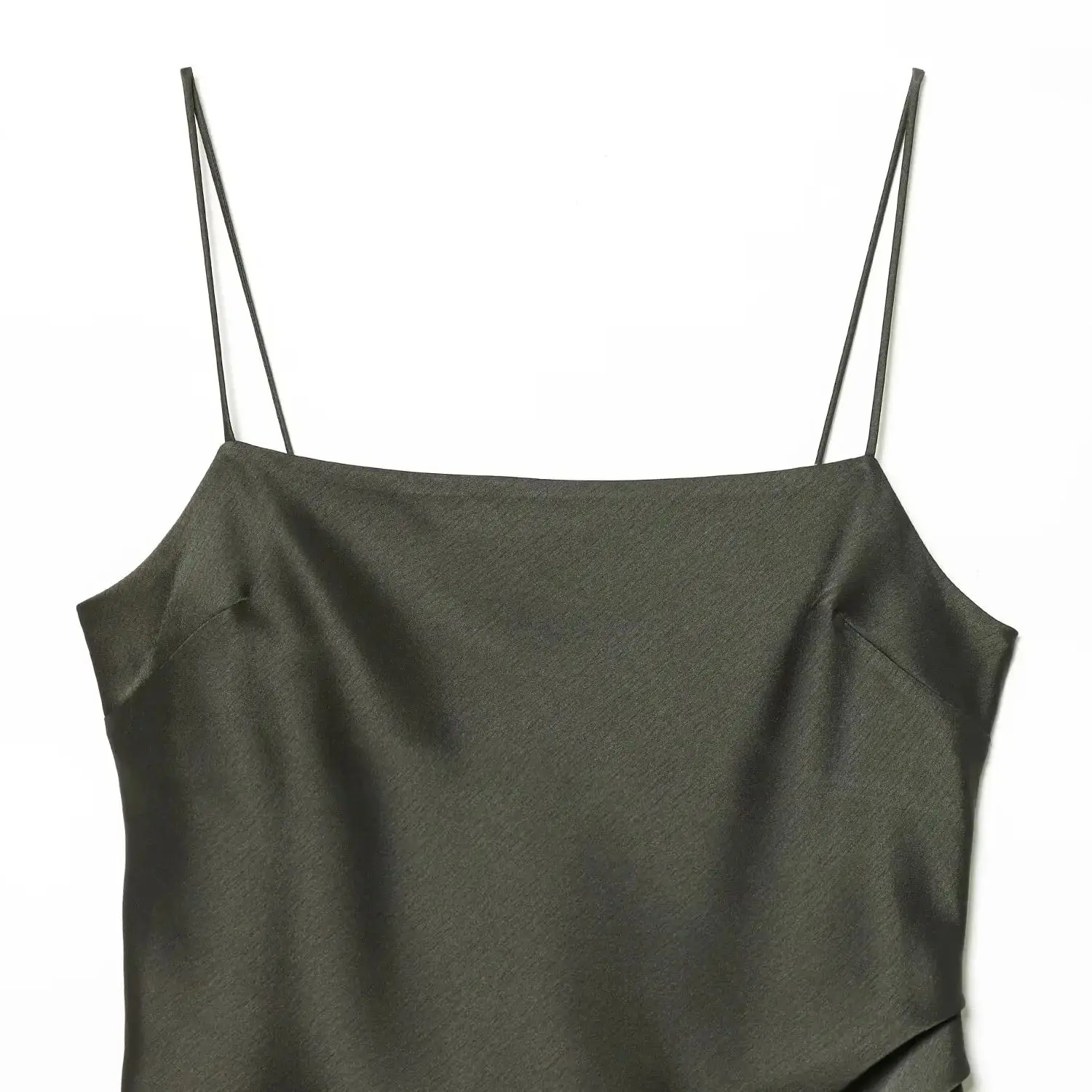 DiYiG WOMAN 2025 winter new fashion lace stitching suspender dress chic backless slim asymmetric mini skirt Vestidos Mujer