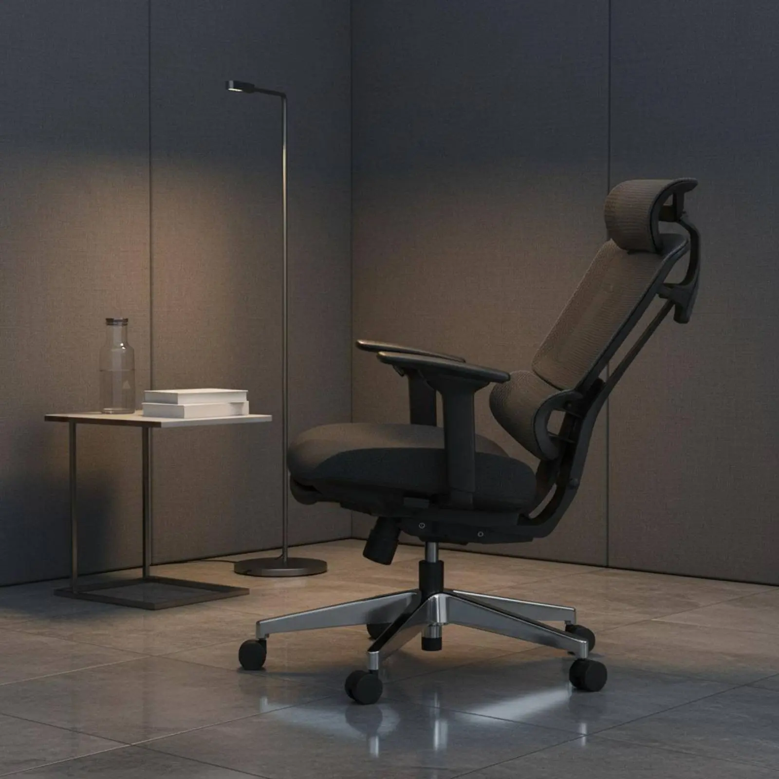 

Ergonomic Office Chair 160 Degree Recline High Rear Mesh Chair for Study Room