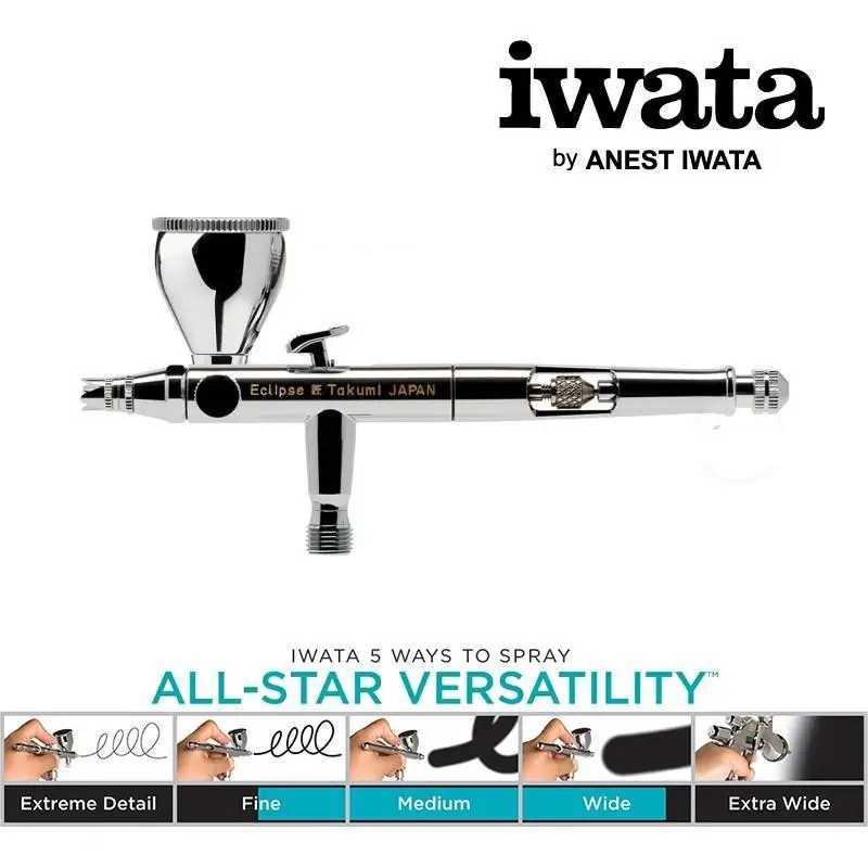 ANEST IWATA Eclipse Takumi ECL-350T ALL-STAR VERSATILITY 0.35mm Airbrush