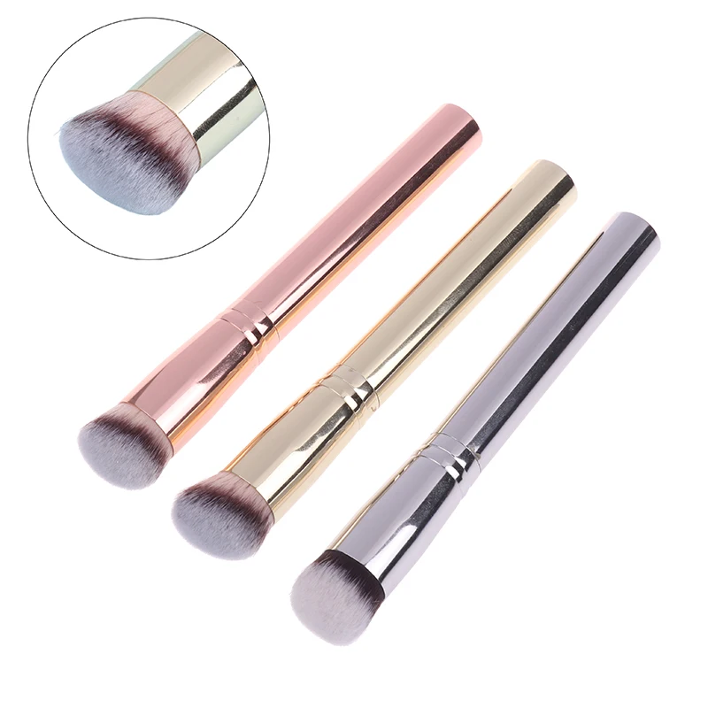 Oblique Foundation Makeup Brushes Face Contour Foundation Blush Liquid Cream Blending Buffing Brush Makeup Beauty Tools