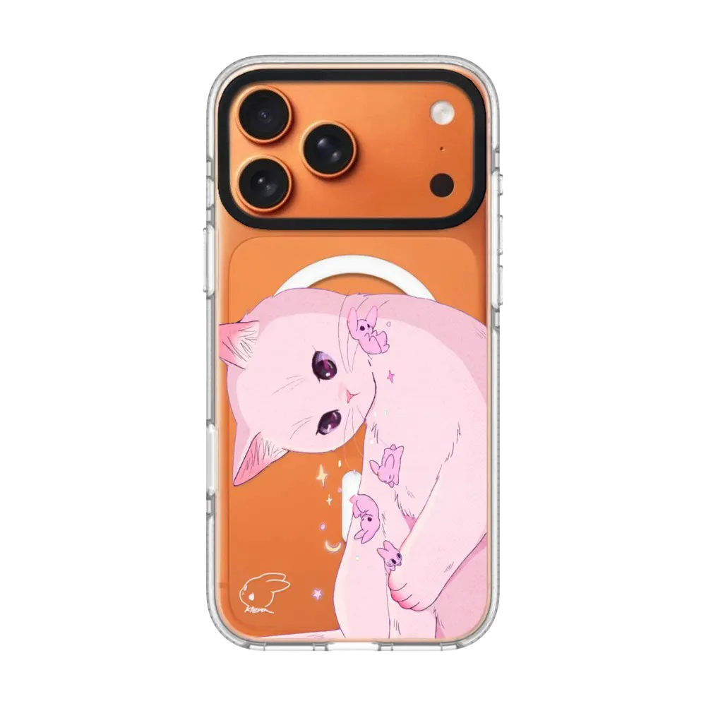 

5121913 Acrylic Clear / Mirror Magnetic Case: Compatible with IPhone 17 16 15 14 13 12 Pro Max 17 Air