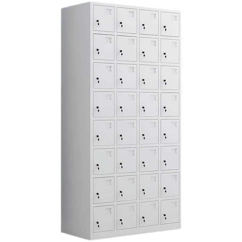 

Steel locker staff cabinet Iron cabinet with lock bathroom changing wardrobe Multi-door cabinet Locker