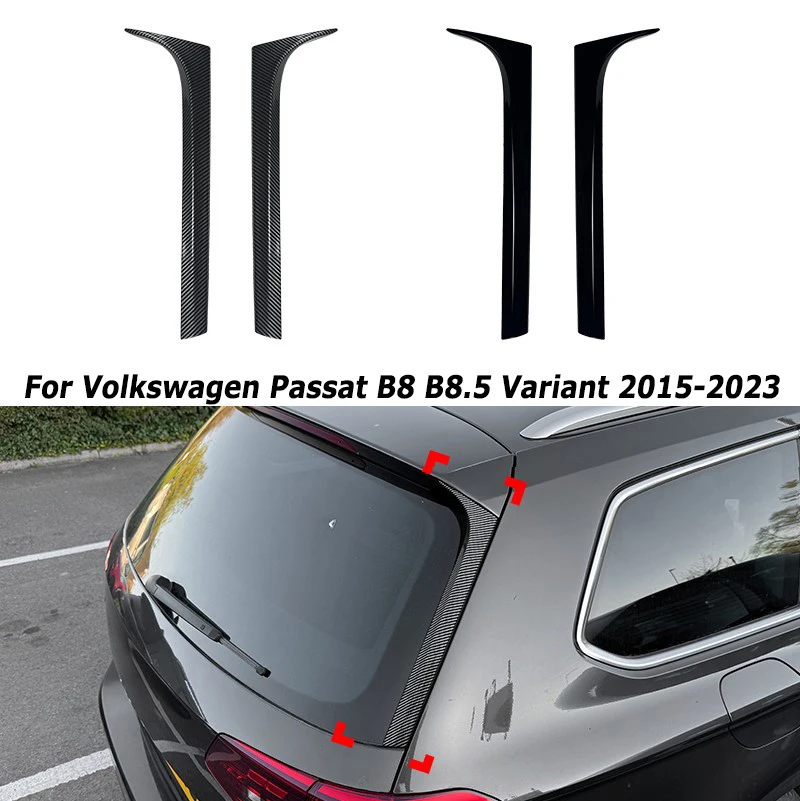 

Car Rear Side Spoiler for Volkswagen VW Passat B8 B8.5 Variant 2015-2023 Wagon Side Wing Exterior Tuning Parts Car Accessories