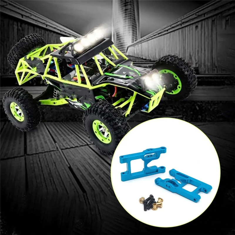 AS96-For Wltoys-RC 자동차 예비 부품 Wltoys 1/12 12427 12428 용 금속 업그레이드 전면 스윙 암 액세서리