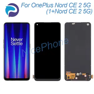 Bilashmart ONEPLUS Nord CE 2 5G LCD Display Touch Screen Digitizer Assembly Replacement 6.43 IV2201 1+Nord CE 2 5G Screen Display LCD