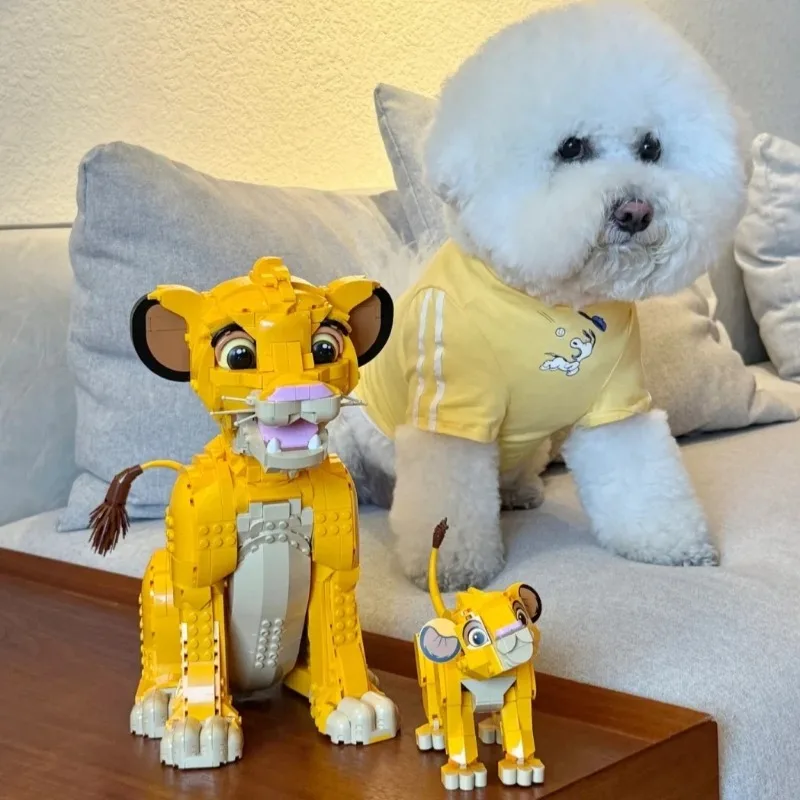 ライオンモデルビルディングブロック レゴ互換粒子セット クリスマスギフトに最適 43247