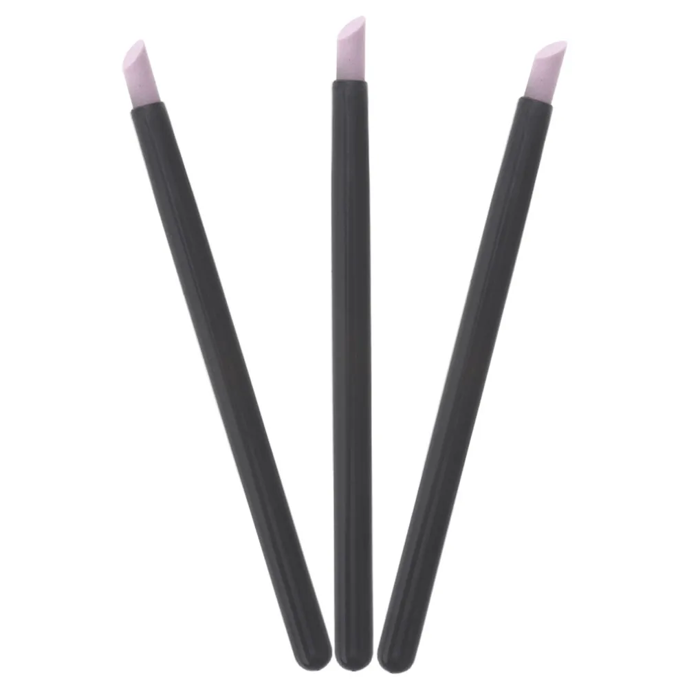 

Набор из 3-х кварцевых пилочек для ногтей и кутикулы, удаления омертвевшей кожи, полировочный стик, инструмент для ухода за ногтями с эргономичной ручкой для салона и дома