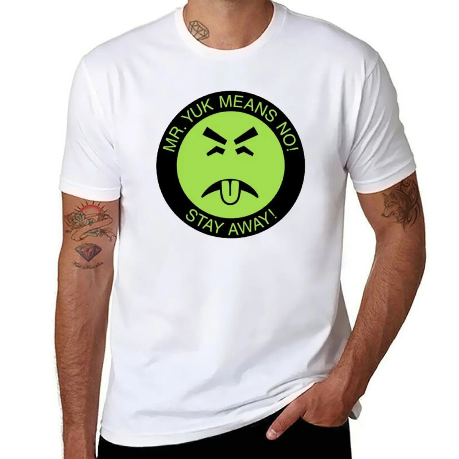 

mr yuk T-Shirt t shirts designer man t shirt cotton high quality T-Shirt