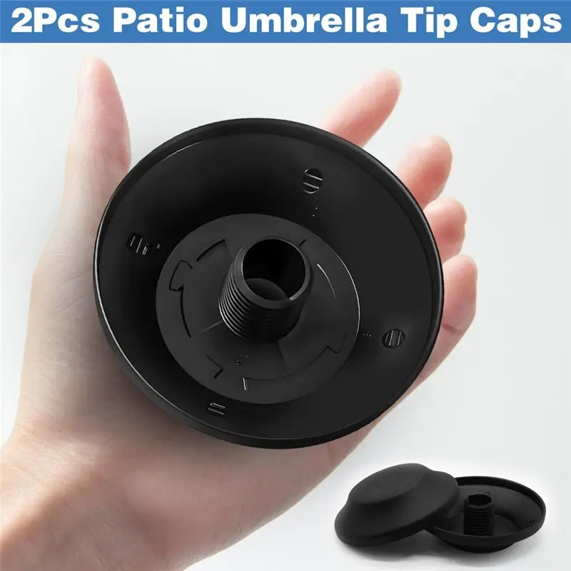 AS94-Patio Umbrella Tip Caps Replacement Outdoor Cantilever Umbrella Top Screw Cap Outdoor Umbrella Replacement Cap image 3